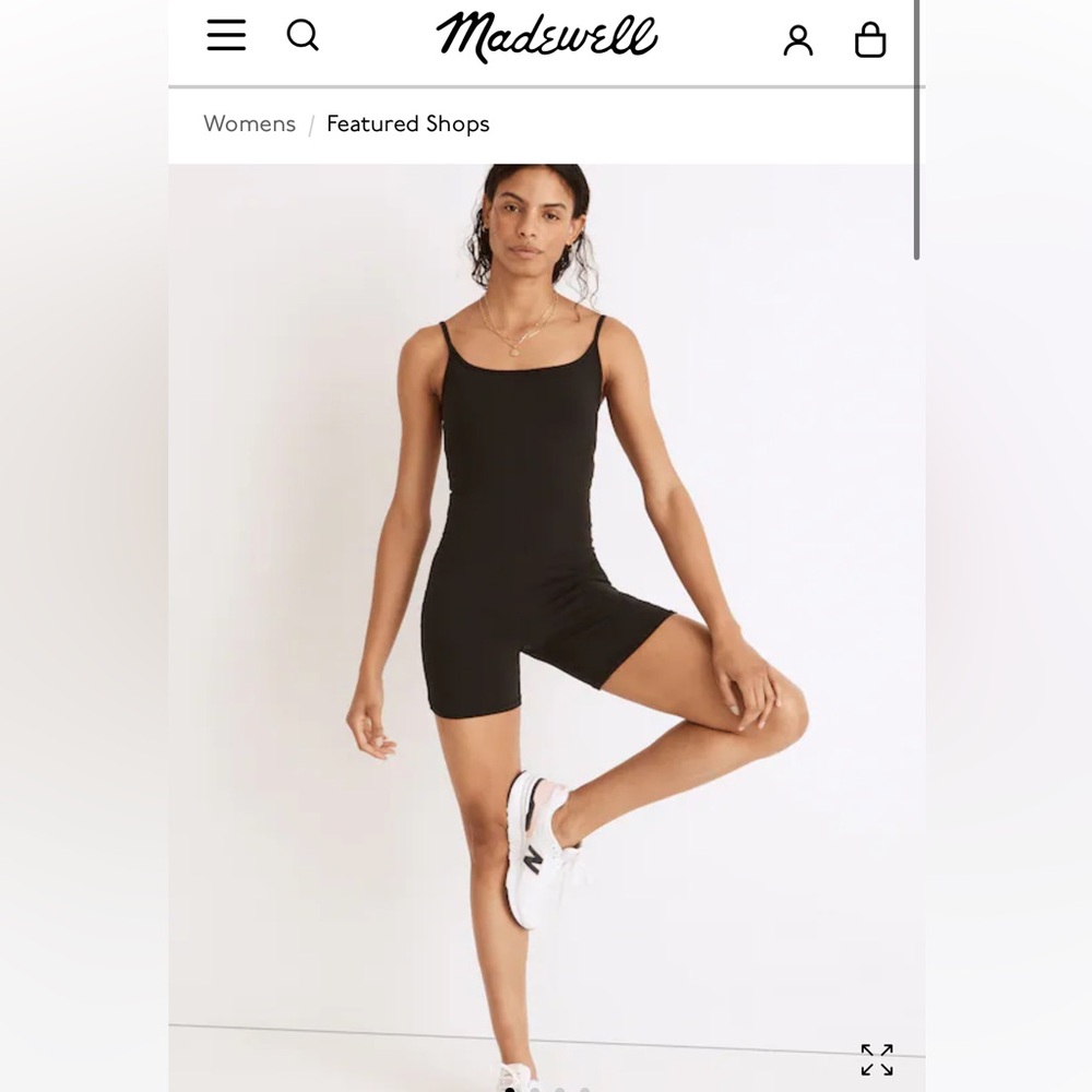 Madewell MWL Knit Biker Unitard